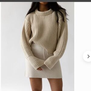 SOLD | James street co. Crop cotton Lowe sweater
